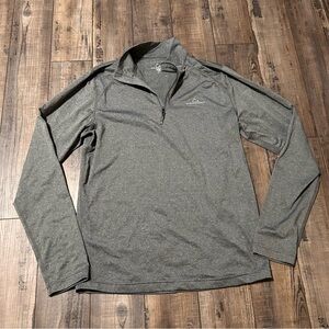 Paradox Pullover Mens Small‎ S 1/4 Zip Long Sleeve Grey